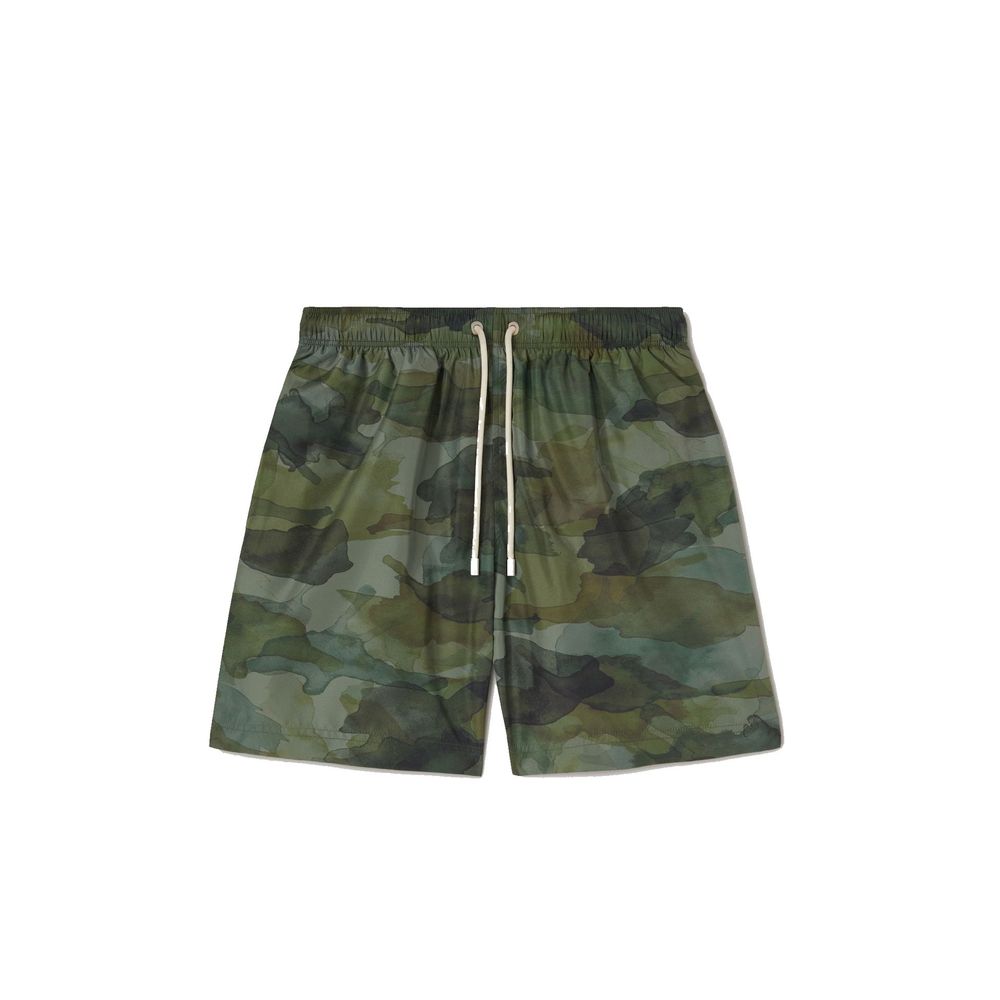Palm Angels Bicolor Polyester Swim Shorts | Regal Royce