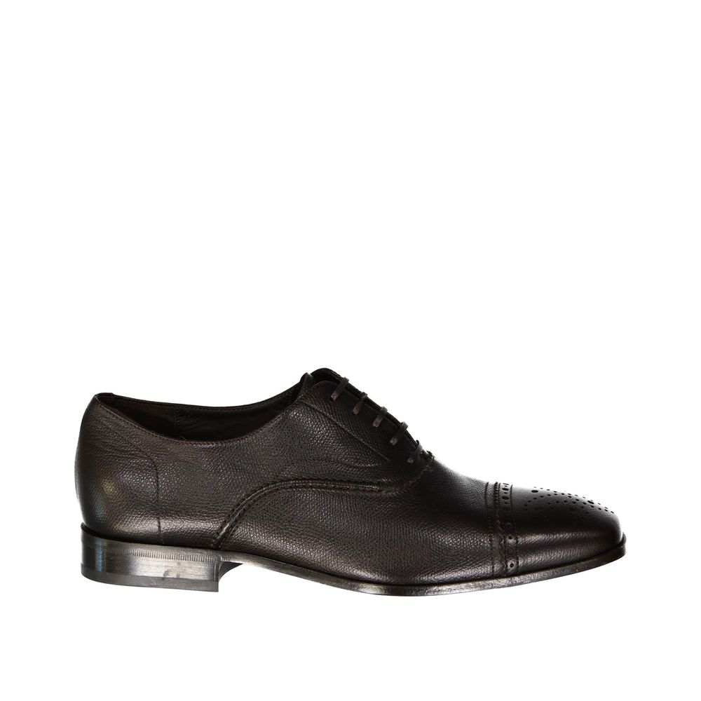 Salvatore Ferragamo Brown Calfskin Oxfords And Derbies | Regal Royce
