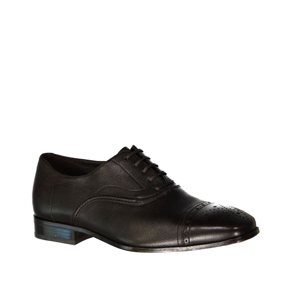 Salvatore Ferragamo Brown Calfskin Oxfords And Derbies | Regal Royce