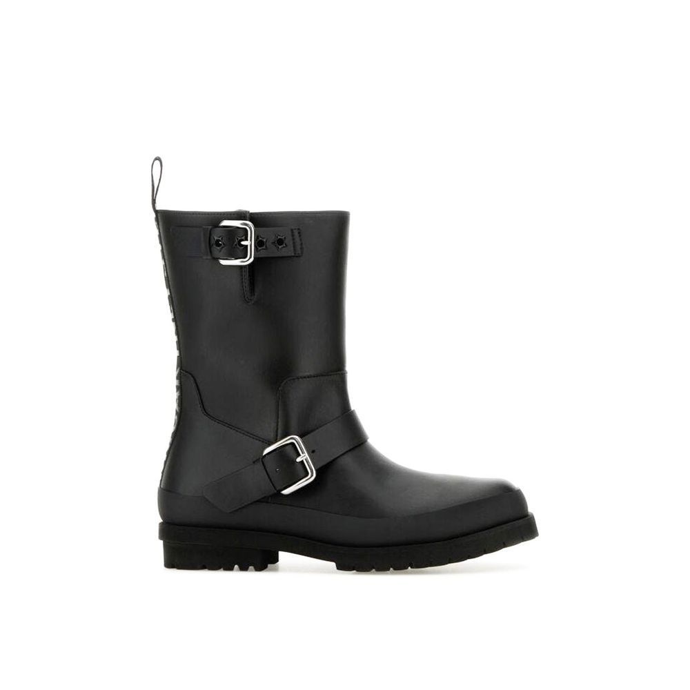 Stella McCartney Black Polyester Lace-Up Boots | Regal Royce