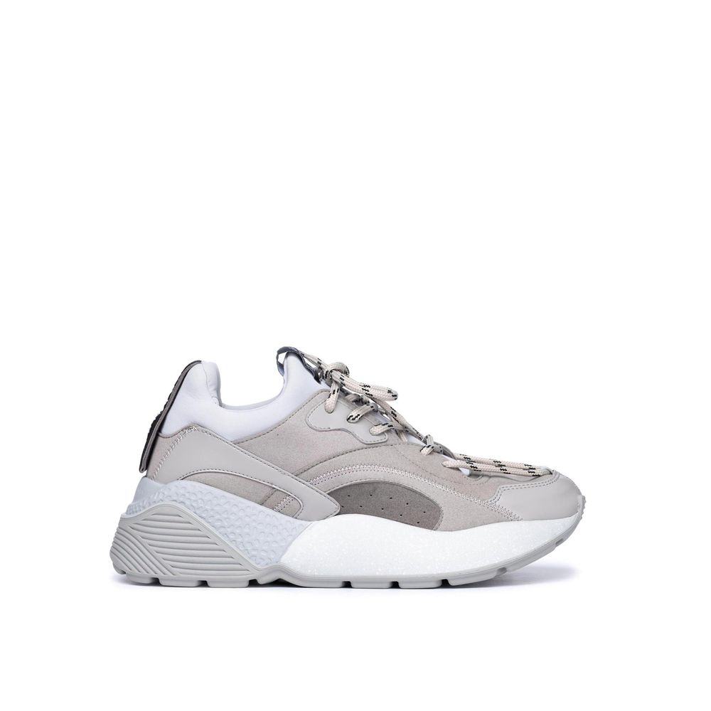 Stella McCartney Gray Vegan Leather Chunky Sneakers | Regal Royce