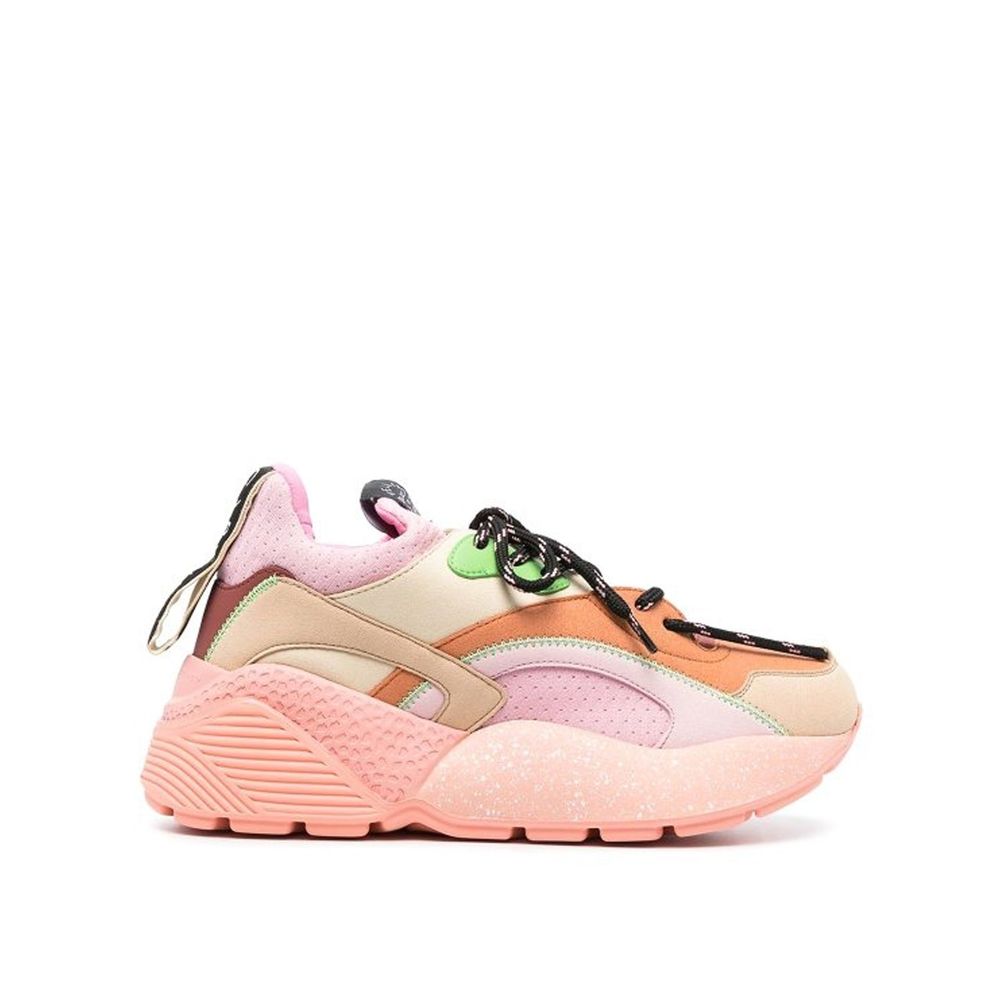 Stella McCartney Orange Polyethylene Chunky Sneakers | Regal Royce