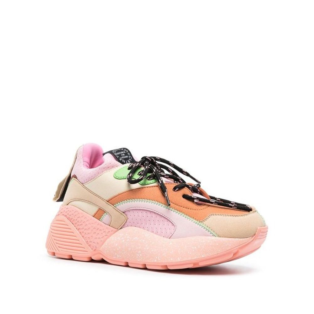 Stella McCartney Orange Polyethylene Chunky Sneakers | Regal Royce
