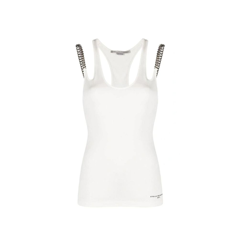 Stella McCartney White Cotton Tank Tops | Regal Royce