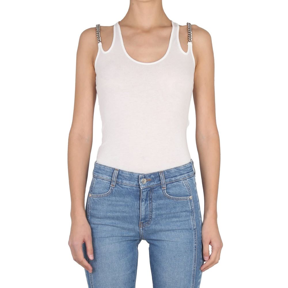 Stella McCartney White Cotton Tank Tops | Regal Royce