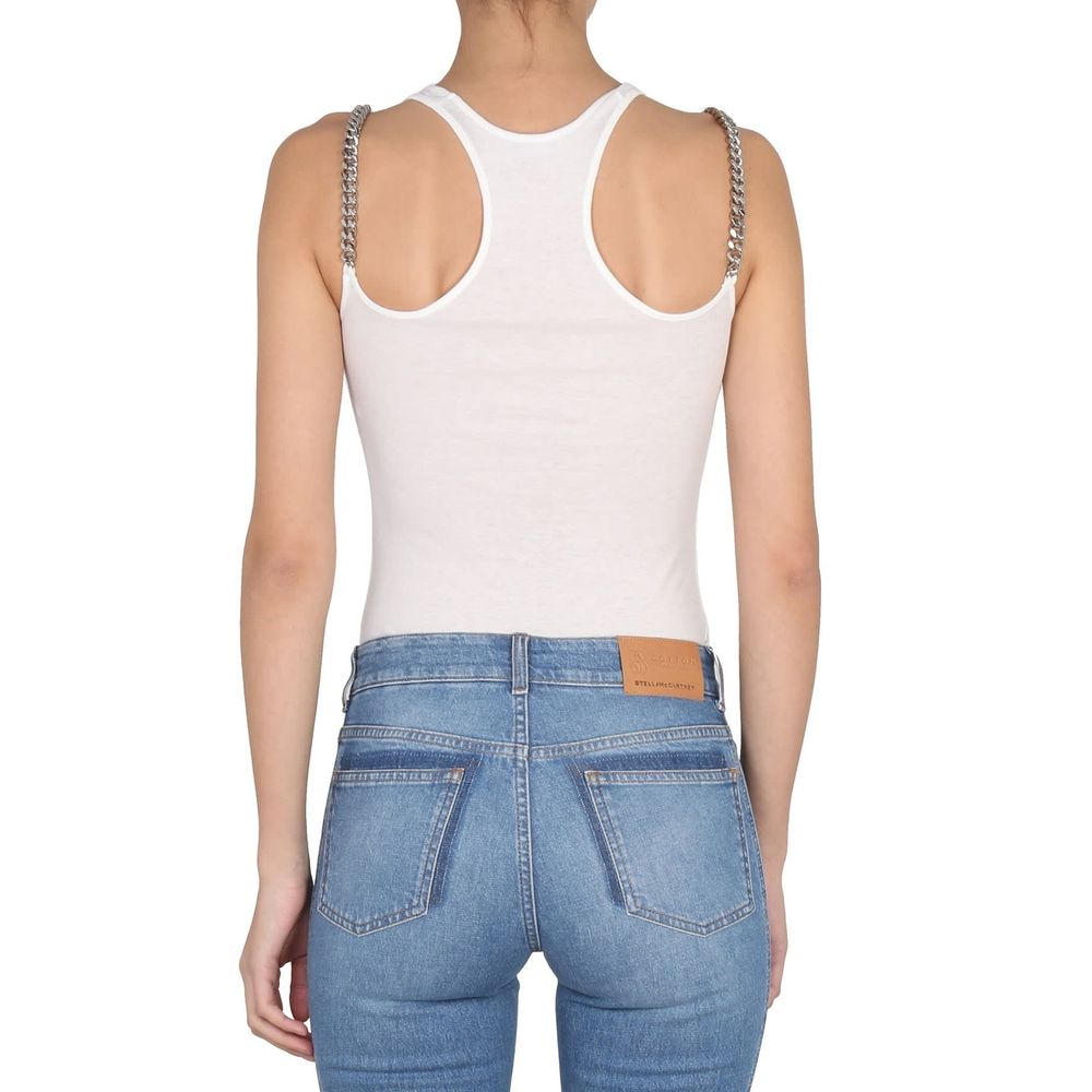 Stella McCartney White Cotton Tank Tops | Regal Royce