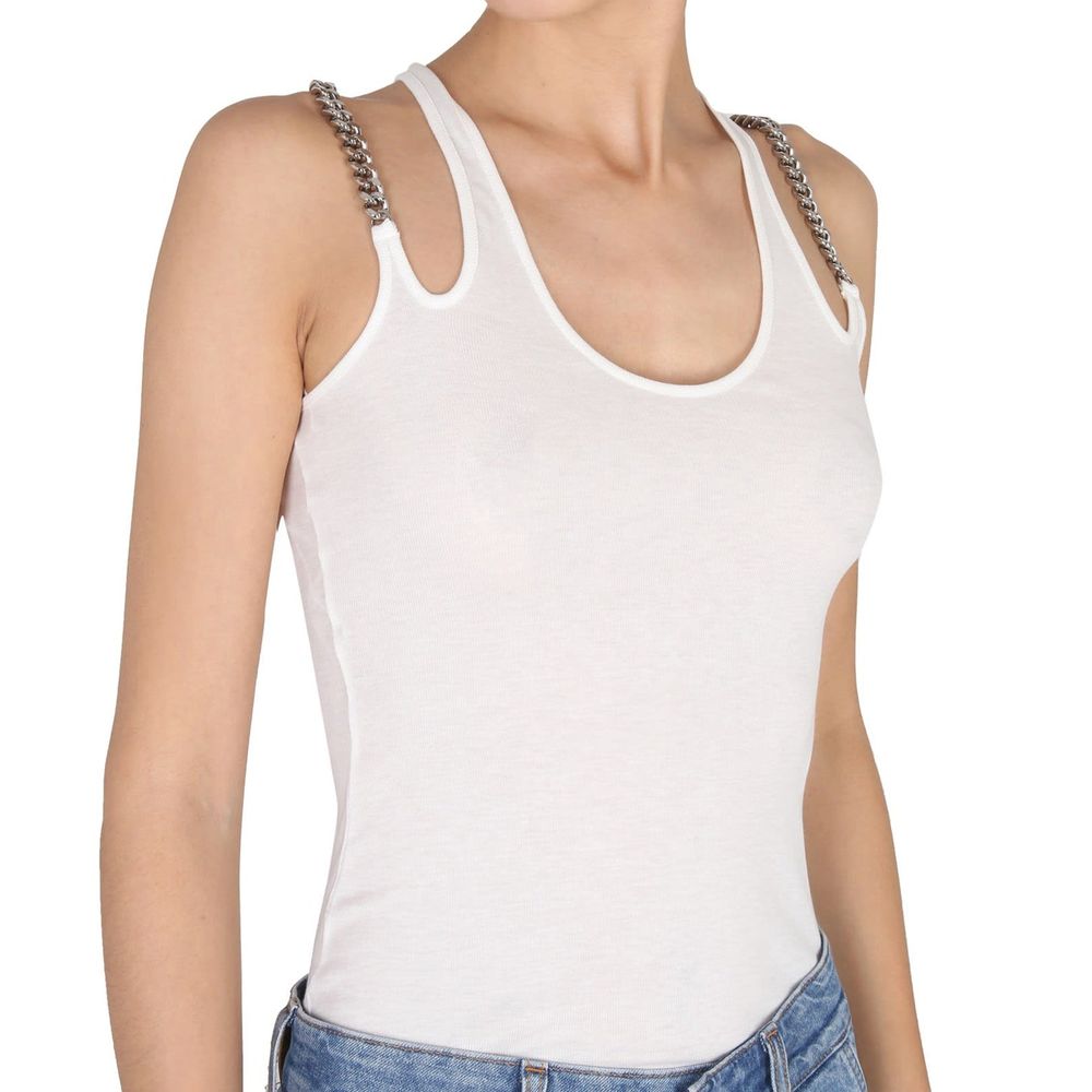 Stella McCartney White Cotton Tank Tops | Regal Royce