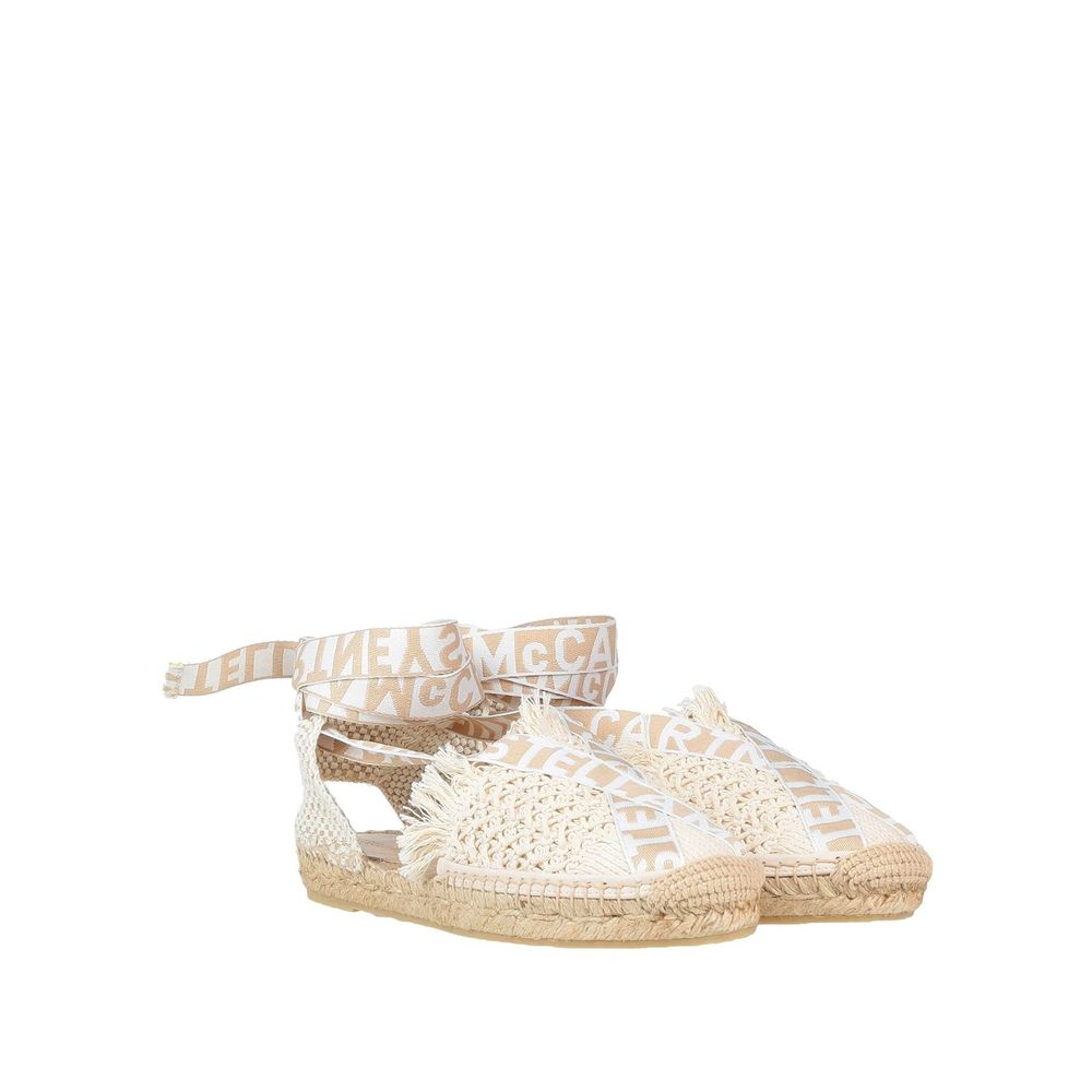 Stella McCartney Beige Canvas Espadrilles | Regal Royce