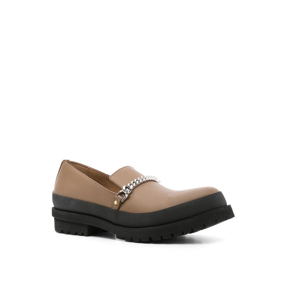 Stella McCartney Brown Vegan Leather Slip-On Loafers | Regal Royce