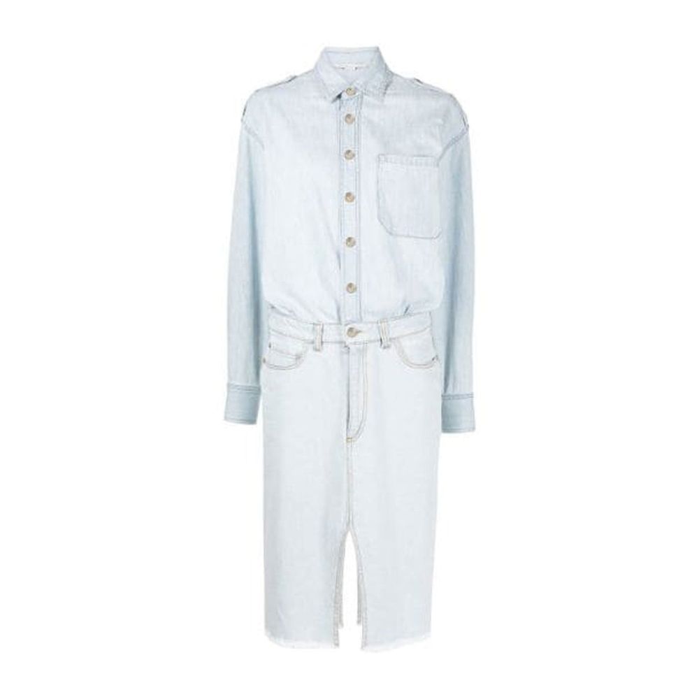 Stella McCartney Blue Cotton Casual Dress | Regal Royce