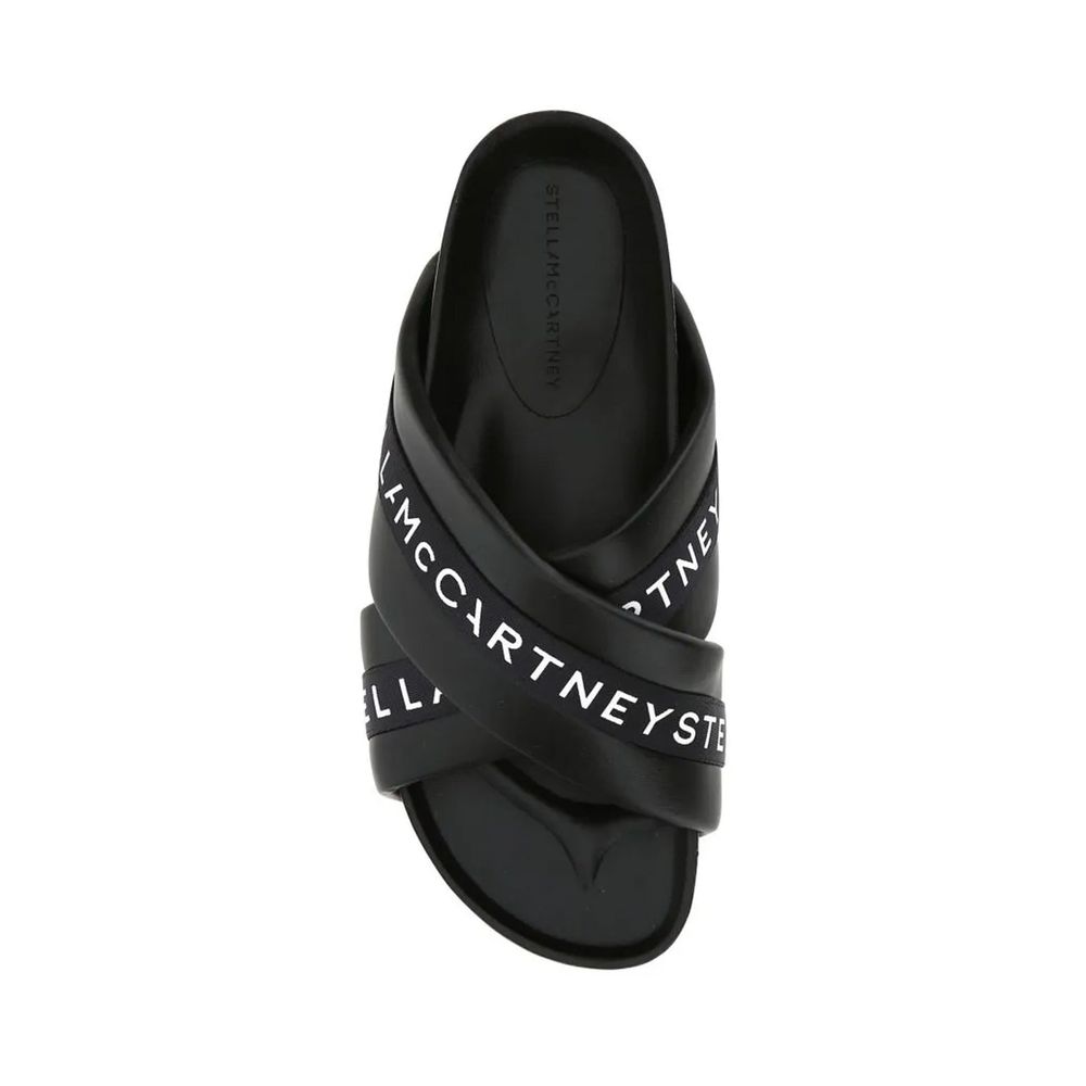 Stella McCartney Black Polyethylene Slippers | Regal Royce
