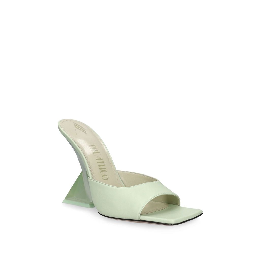 The Attico Bicolor Calfskin Platform Sandals | Regal Royce