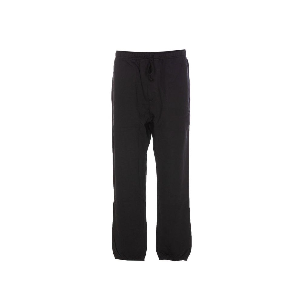 Y-3 Black Cotton Joggers (Workout Pants) | Regal Royce
