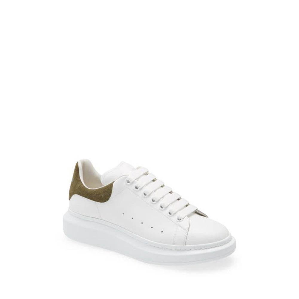 Alexander McQueen White Calfskin Low Top Sneakers | Regal Royce