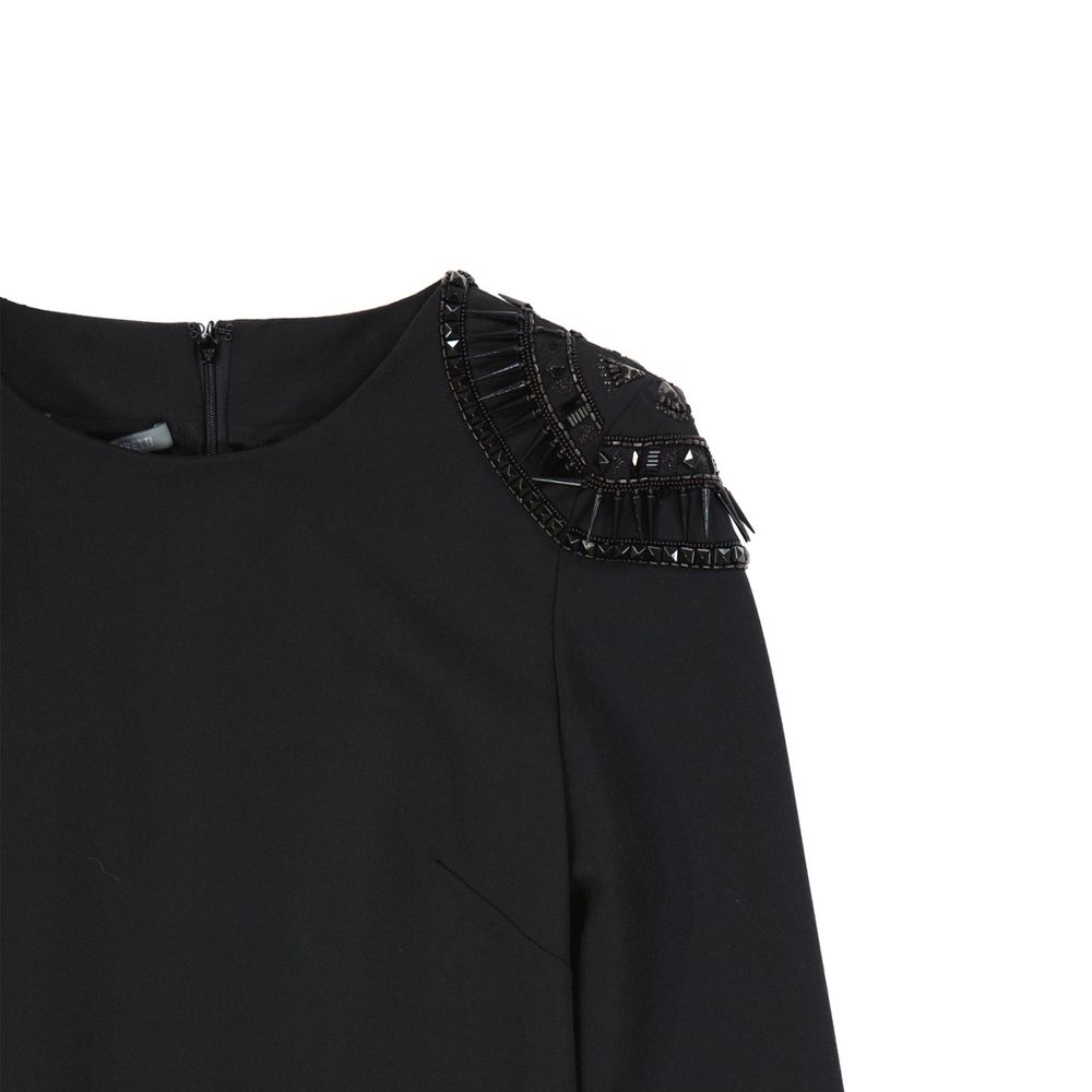 Alberta Ferretti Black Elastane Casual Dress | Regal Royce