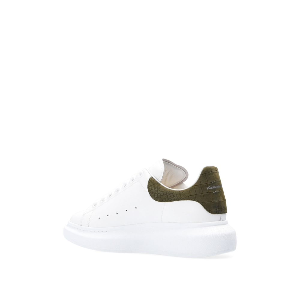 Alexander McQueen White Calfskin Low Top Sneakers | Regal Royce