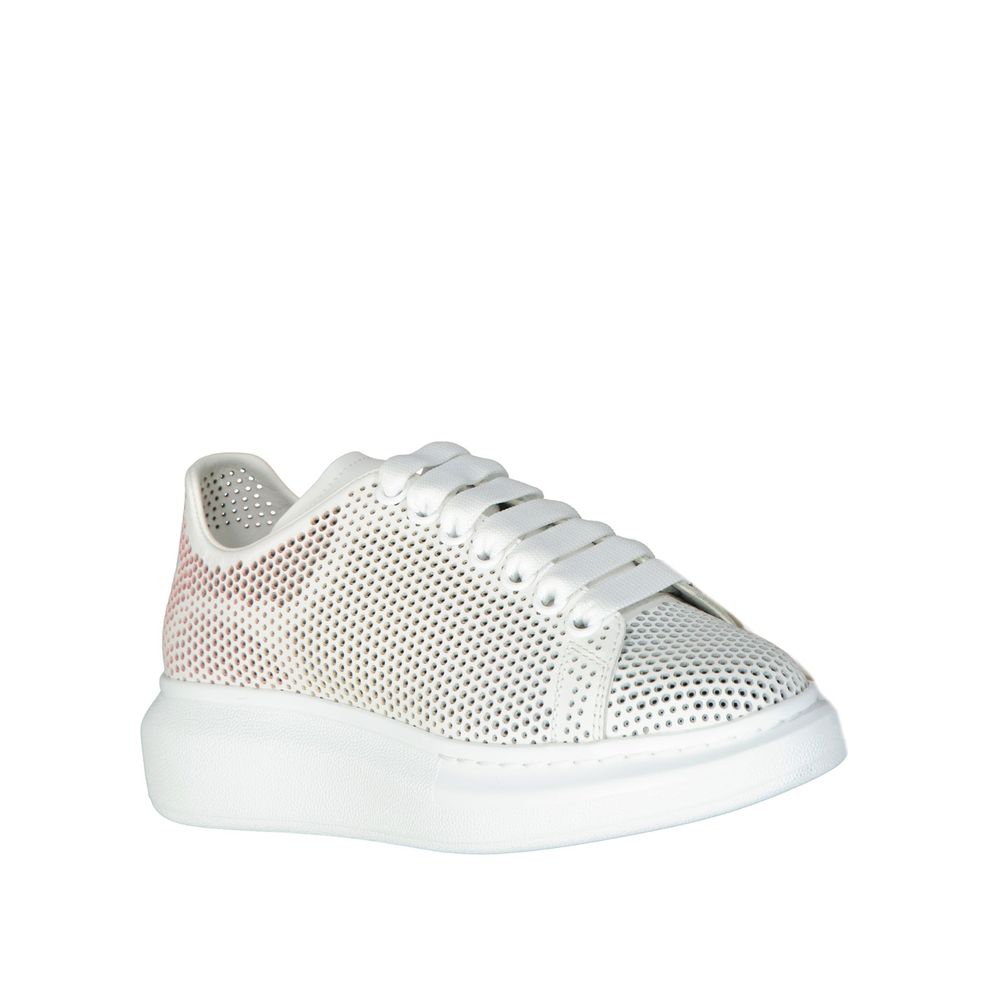 Alexander McQueen White Calfskin Low Top Sneakers | Regal Royce