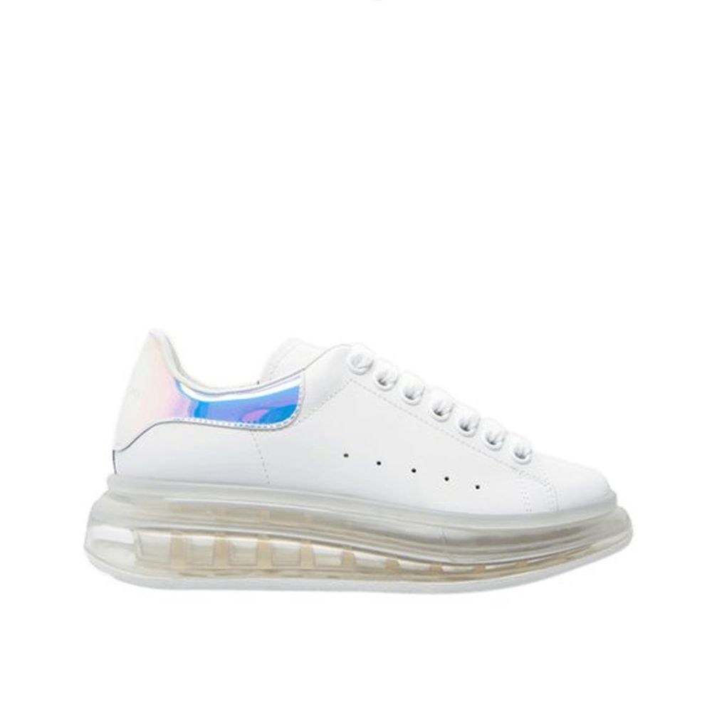 Alexander McQueen White Calfskin Chunky Sneakers | Regal Royce