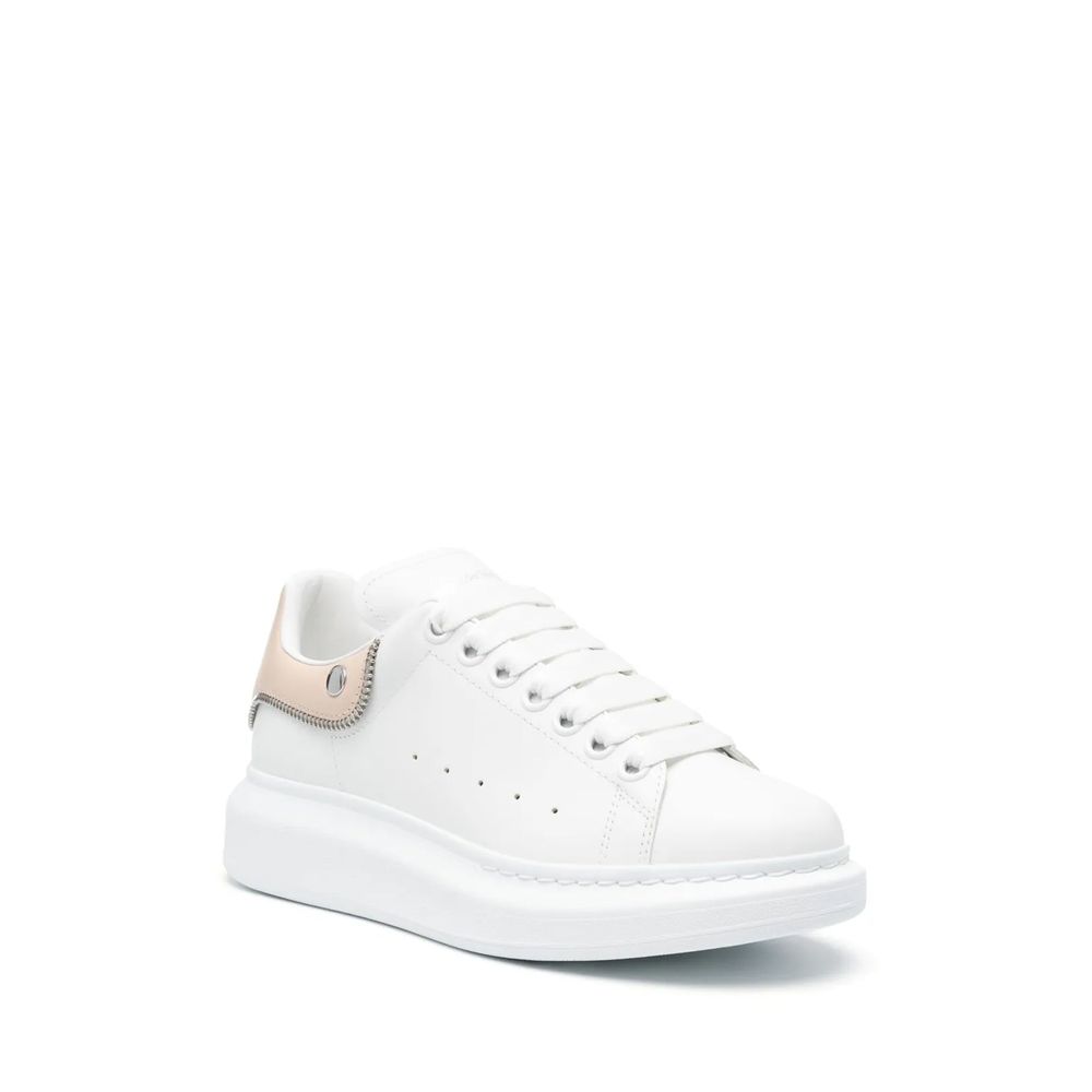 Alexander McQueen White Calfskin Chunky Sneakers | Regal Royce