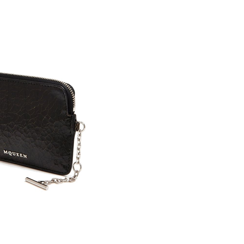 Alexander McQueen Black Calfskin Clutch Bag | Regal Royce