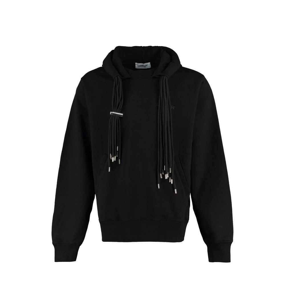 Ambush Black Cotton Sweatshirt | Regal Royce