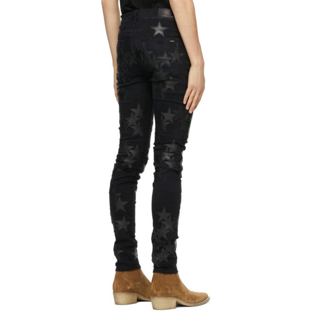 Amiri Gray Cotton Skinny Jeans | Regal Royce