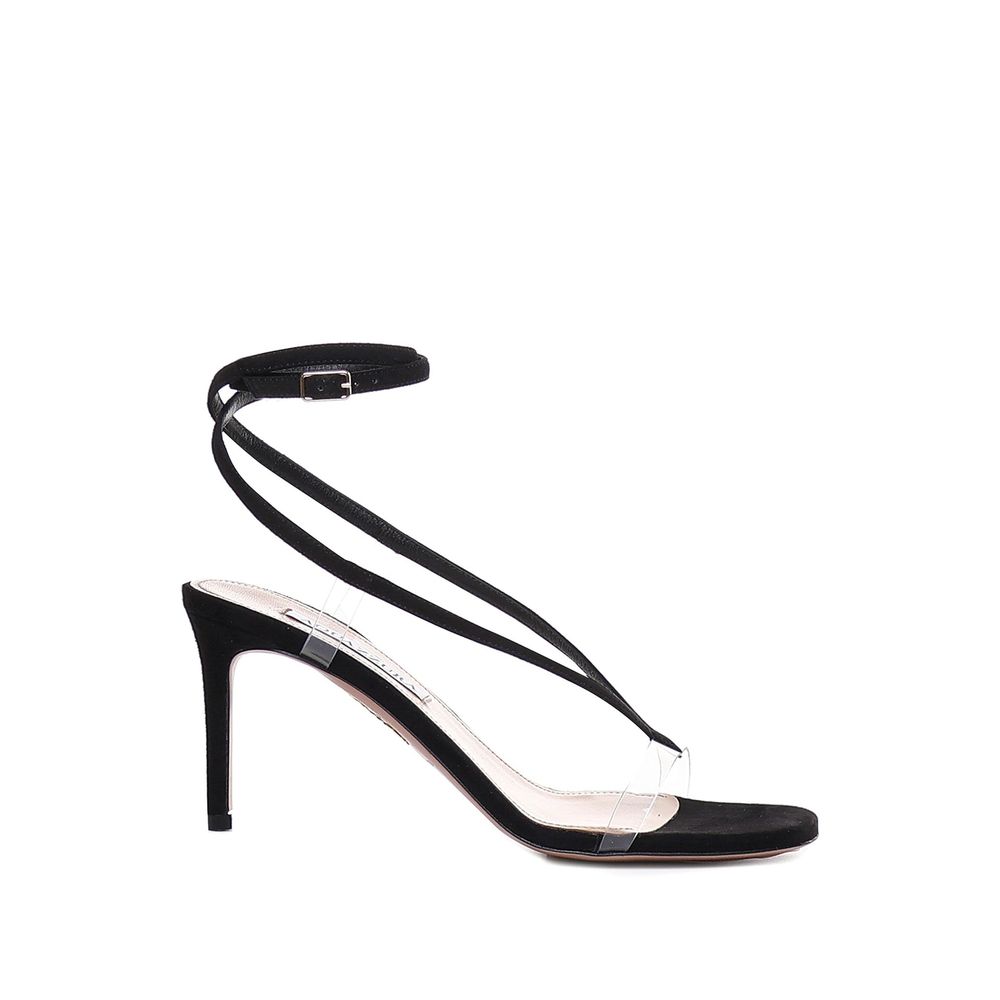 Aquazzura Black Calfskin High Heel Pumps | Regal Royce