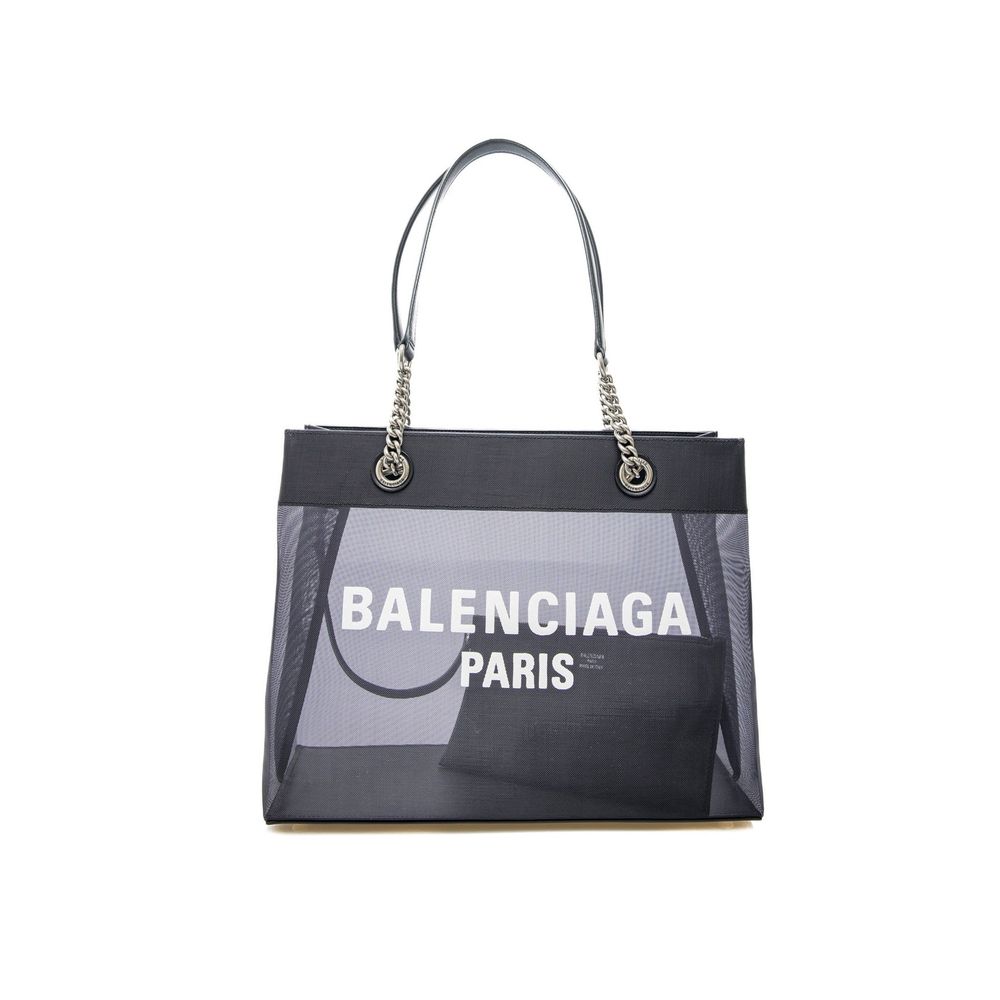 Balenciaga Black Polyester Tote Bag | Regal Royce