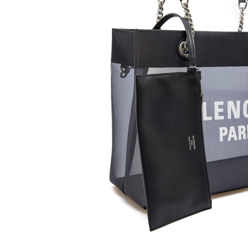 Balenciaga Black Polyester Tote Bag | Regal Royce