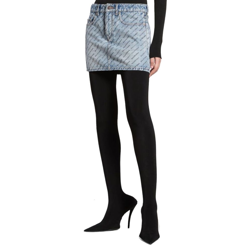 Balenciaga Blue Denim Skirt | Regal Royce