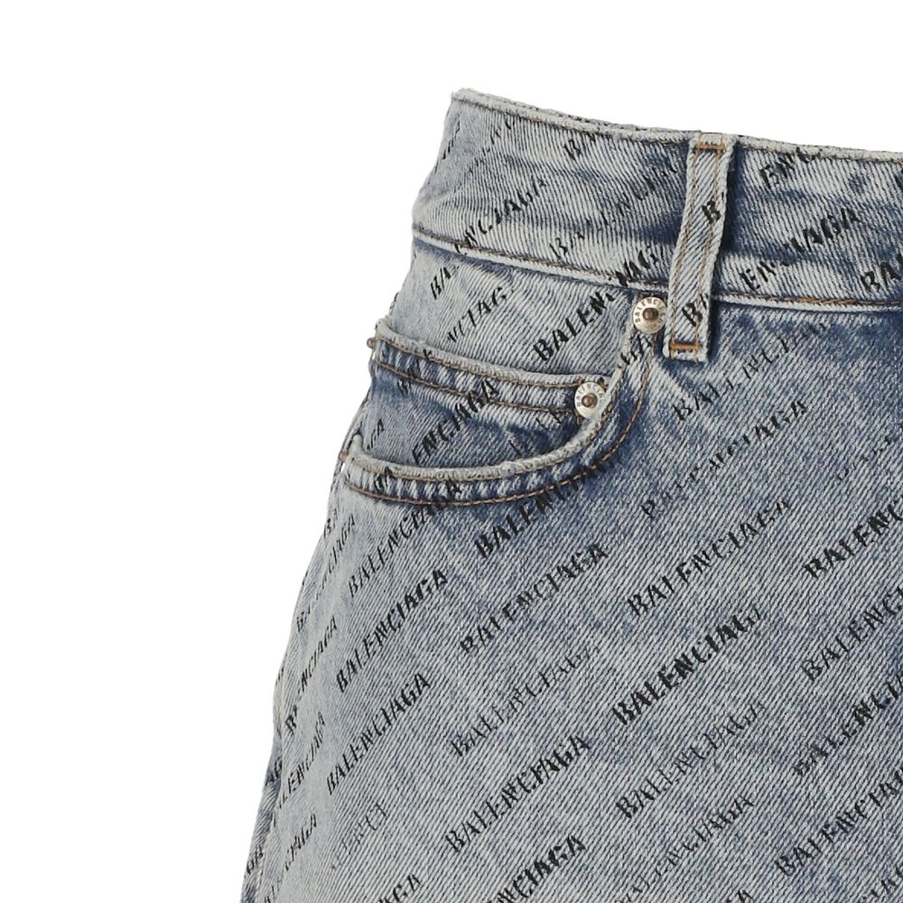 Balenciaga Blue Denim Skirt | Regal Royce