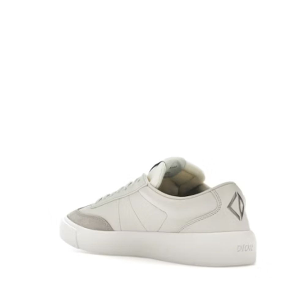 Dior Gray Calfskin Low Top Sneakers | Regal Royce