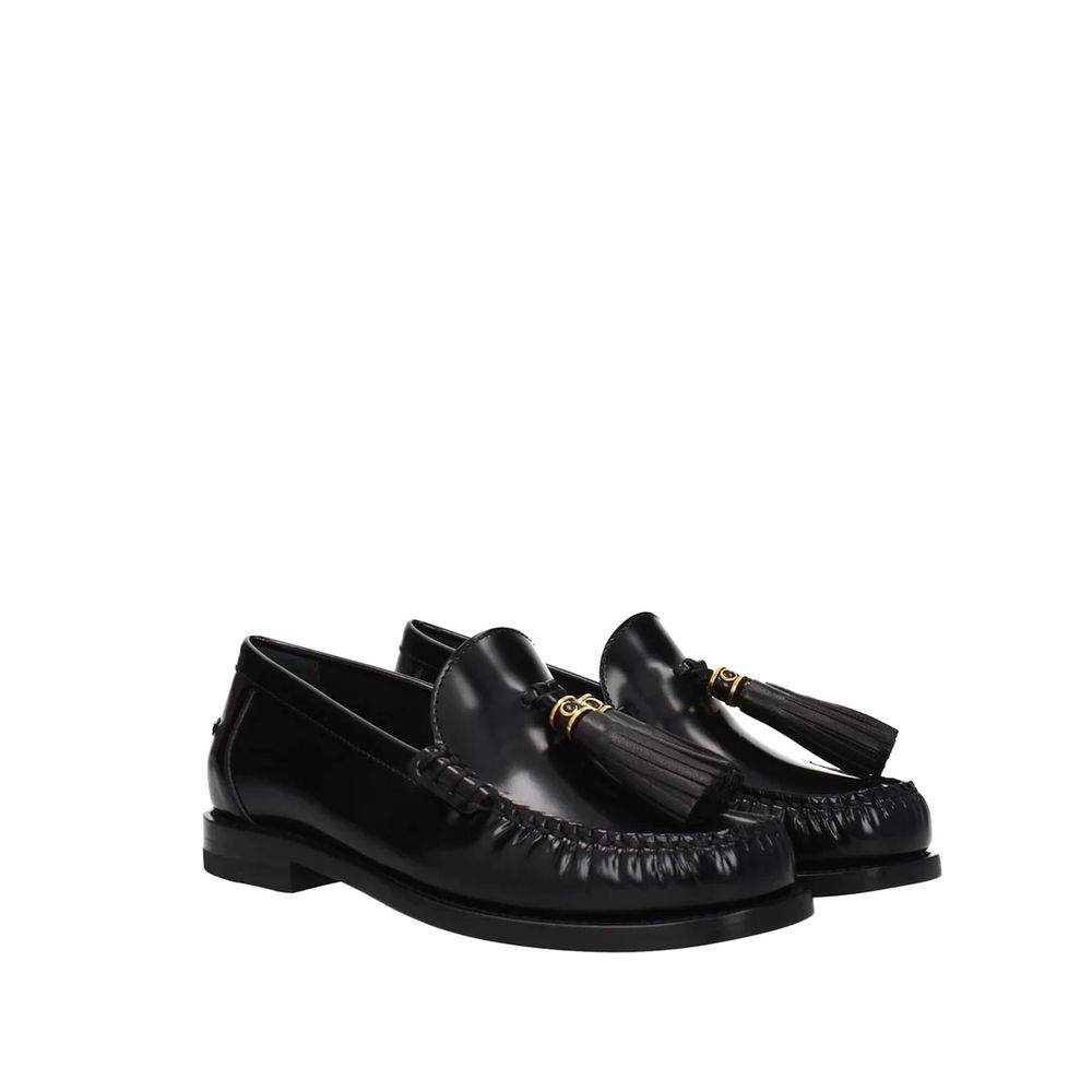 Dior Black Calfskin Slip-On Loafers | Regal Royce