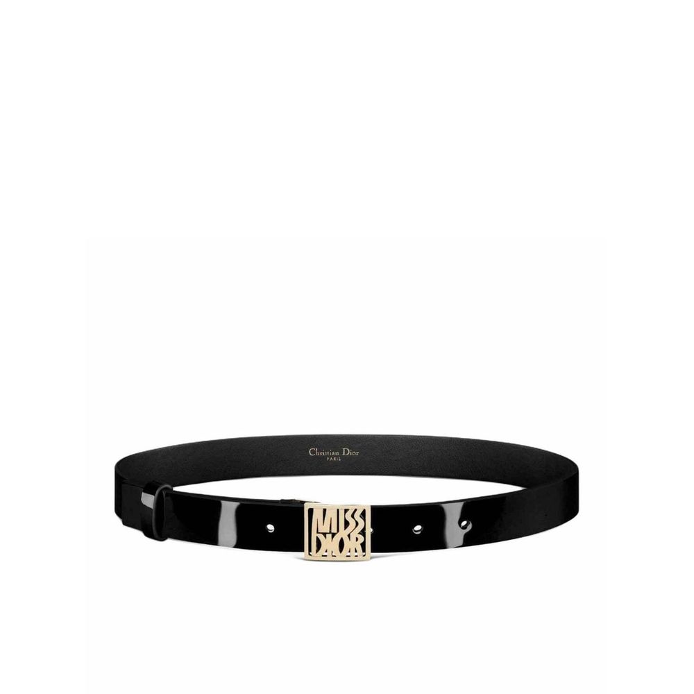 Dior Black Leather Regular Belt | Regal Royce