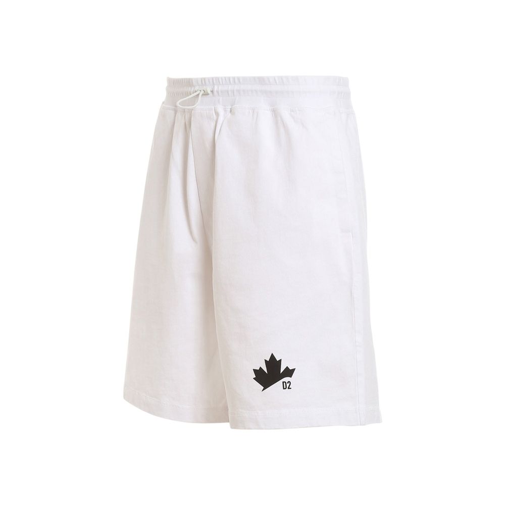 Dsquared² White Cotton Shorts | Regal Royce