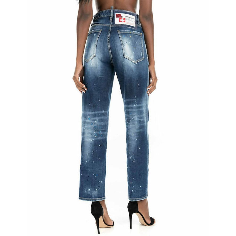 Dsquared² Blue Cotton Jeans Denim | Regal Royce