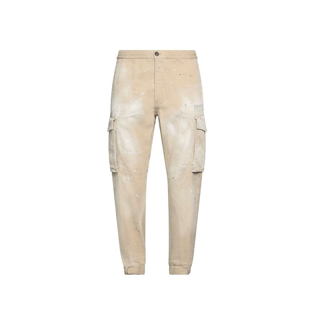 Dsquared² Beige Cotton Cargo Pants | Regal Royce