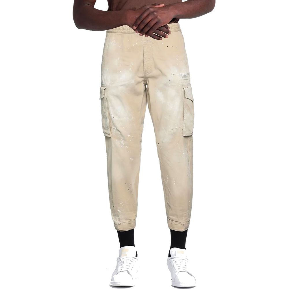 Dsquared² Beige Cotton Cargo Pants | Regal Royce
