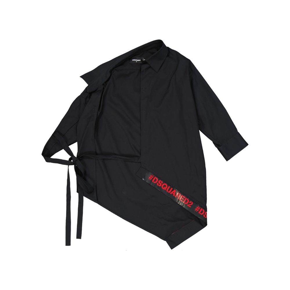Dsquared² Black Cotton Two-Piece Suit | Regal Royce