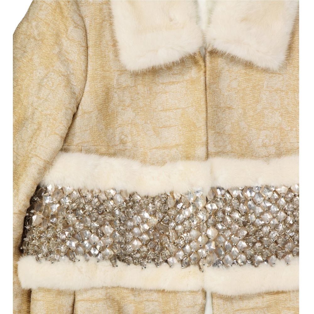 Dsquared² Beige Polyamide Coat | Regal Royce