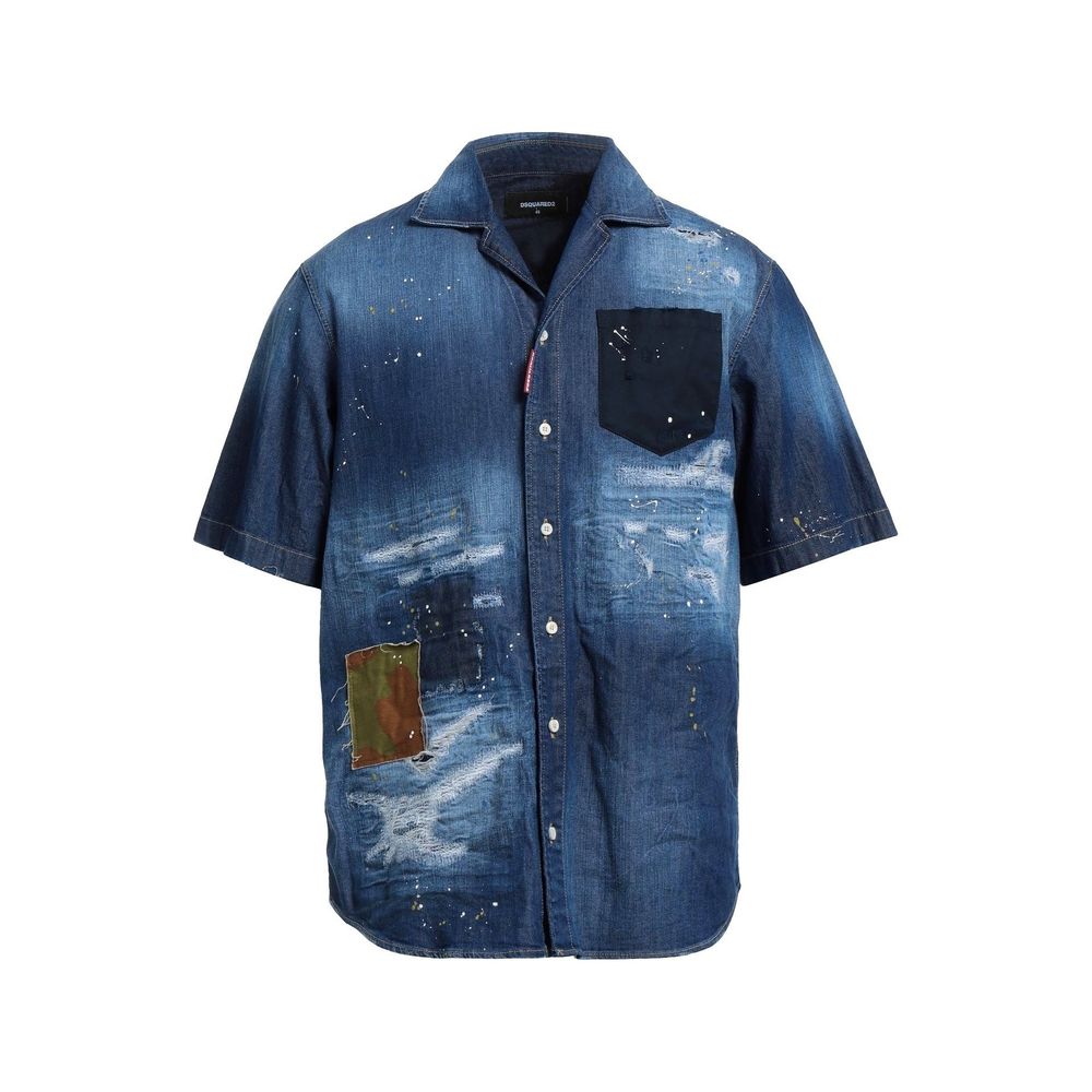 Dsquared² Blue Denim Shirt | Regal Royce