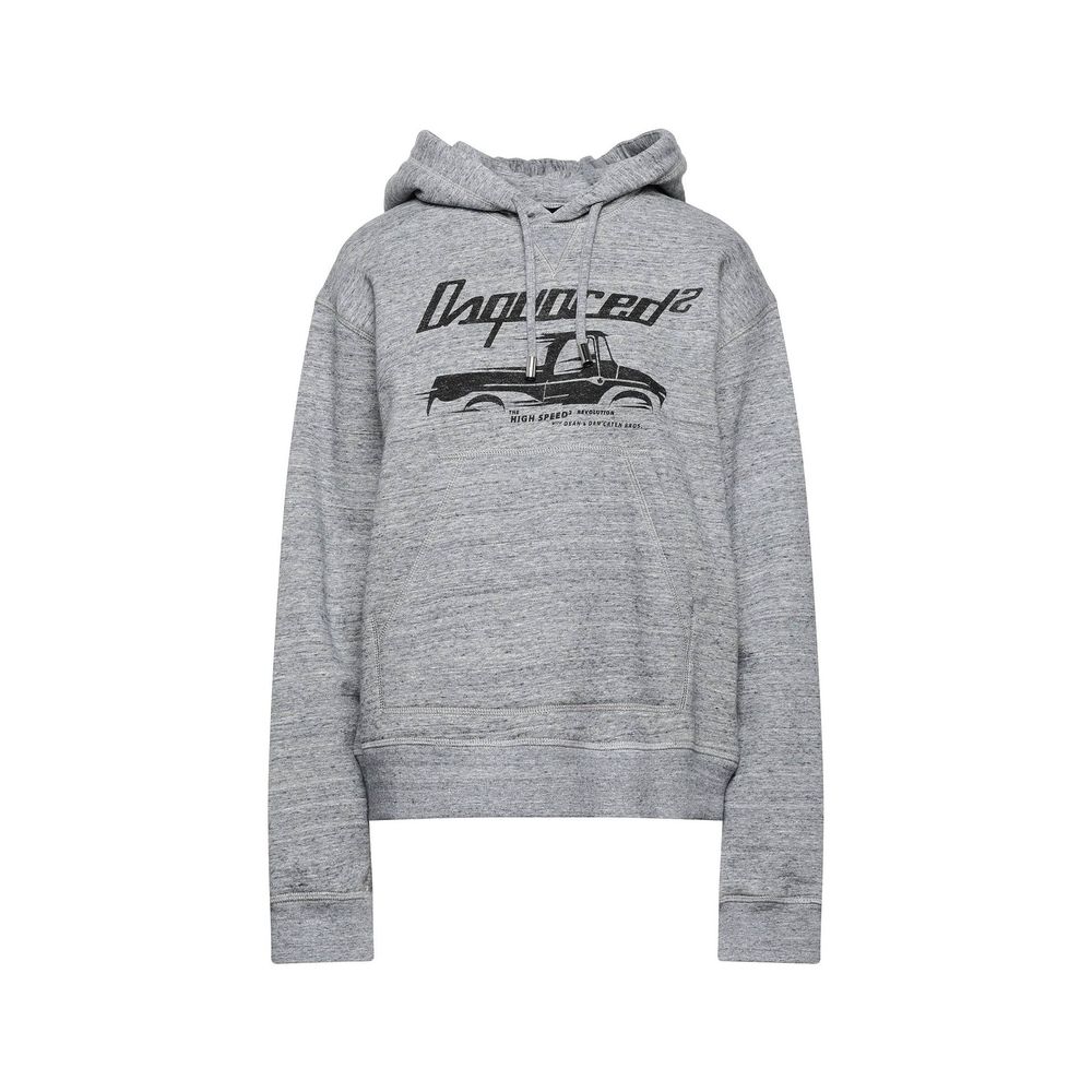 Dsquared² Gray Cotton Sweatshirt | Regal Royce