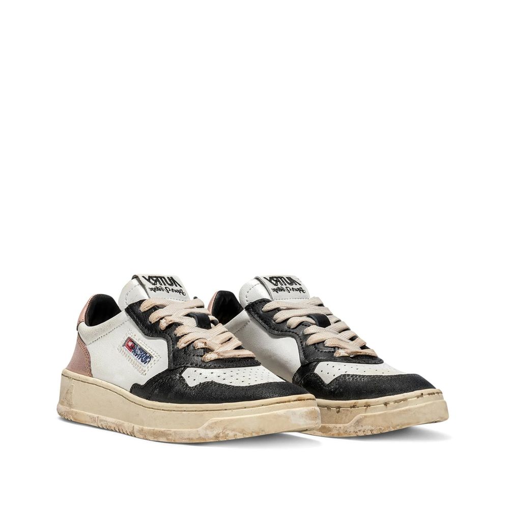 Autry White Leather Low Top Sneakers | Regal Royce