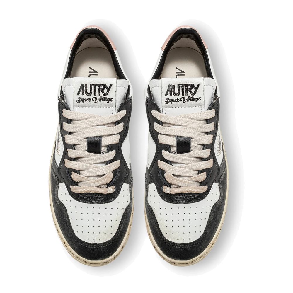Autry White Leather Low Top Sneakers | Regal Royce