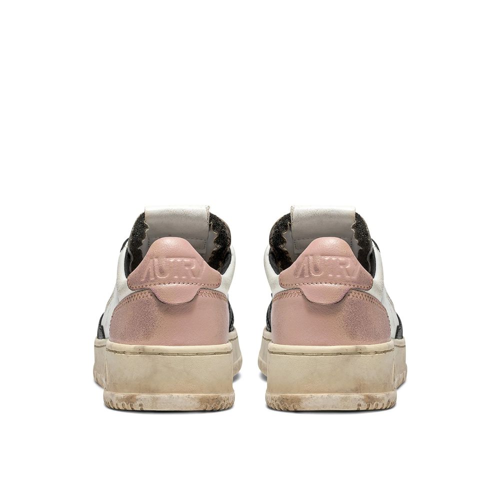 Autry White Leather Low Top Sneakers | Regal Royce