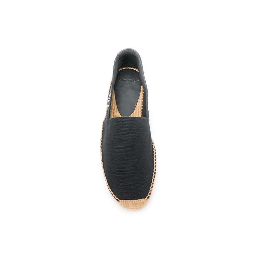 Saint Laurent Black Canvas Espadrilles | Regal Royce