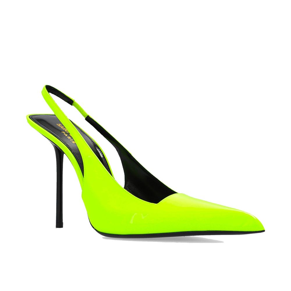 Saint Laurent Bicolor Calfskin Platform Pumps | Regal Royce