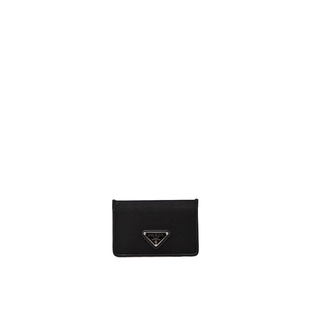 Prada Black Nylon Cardholder | Regal Royce