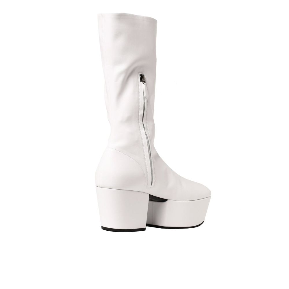 Prada White Polyethylene Boots | Regal Royce