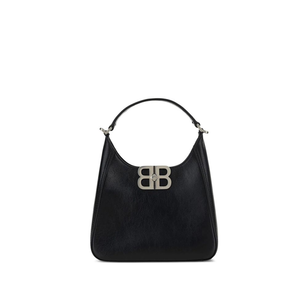 Balenciaga Black Lamb Leather Shoulder Bag | Regal Royce
